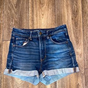 American Eagle Blue Jean Shorts